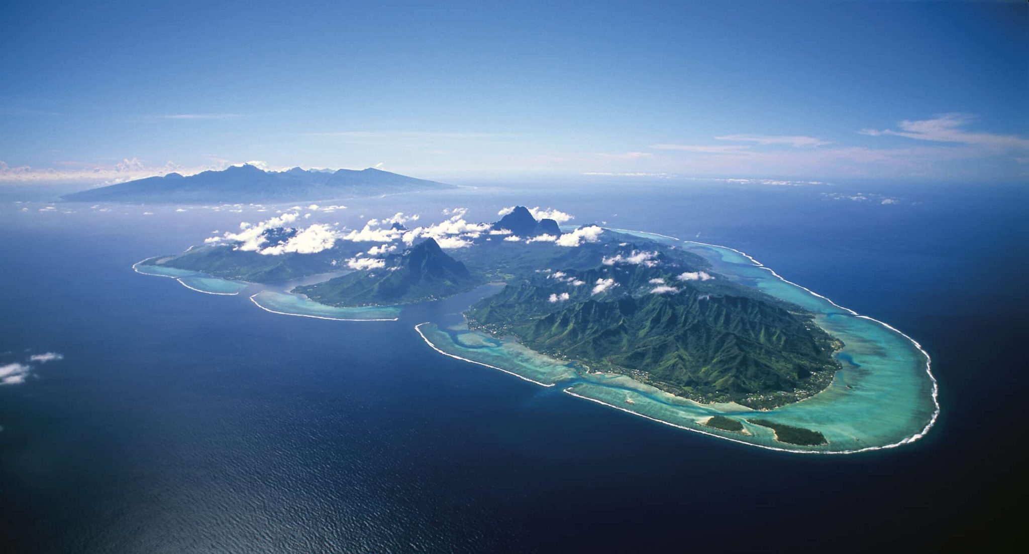 Moorea vue du ciel